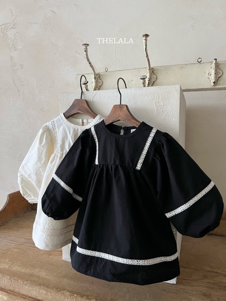 Lala - Korean Baby Fashion - #babyootd - Black One-piece - 11
