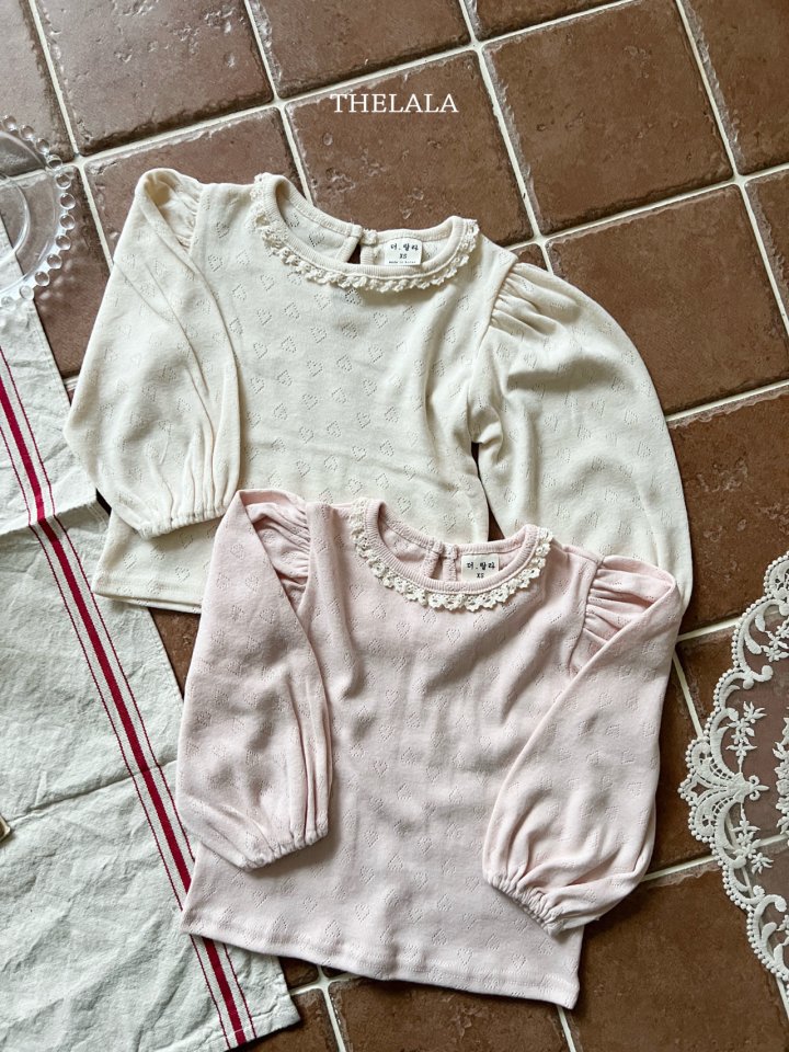 Lala - Korean Baby Fashion - #babyoutfit - Hearting Tee - 10
