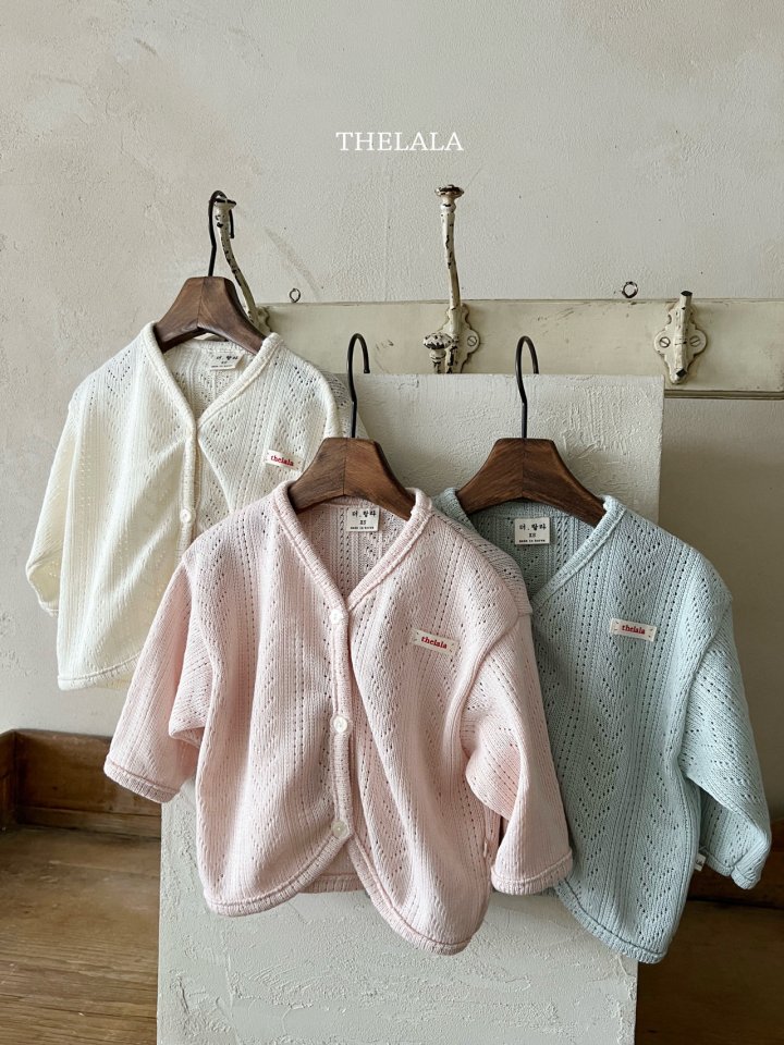 Lala - Korean Baby Fashion - #babyoutfit - Skin Cardigan - 11