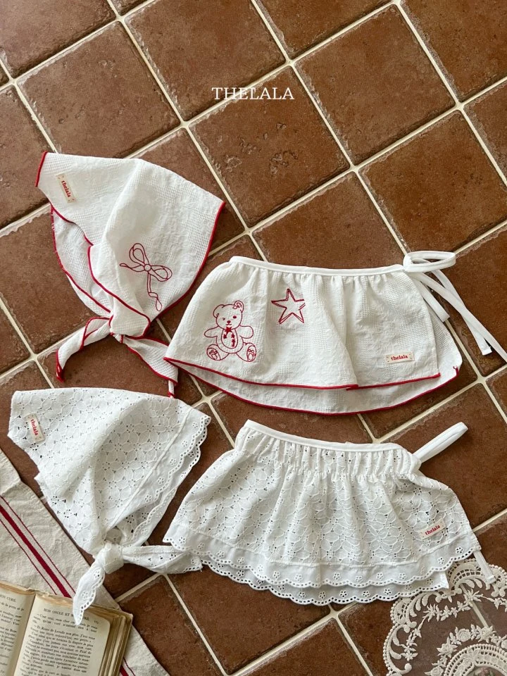 Lala - Korean Baby Fashion - #babyoutfit - Yako Head Scarf - 5