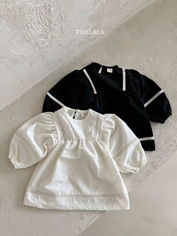 Lala - Korean Baby Fashion - #babyoutfit - Black One-piece - 12