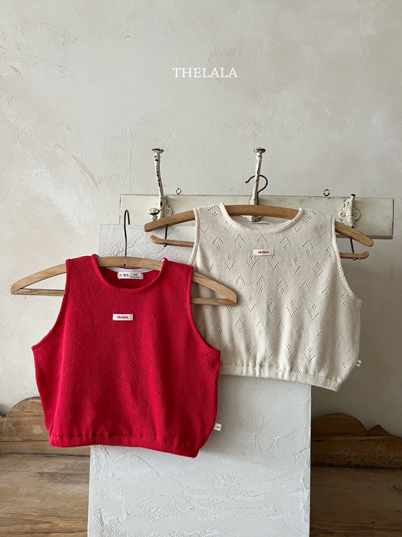 Lala - Korean Baby Fashion - #onlinebabyboutique - Matching Vest