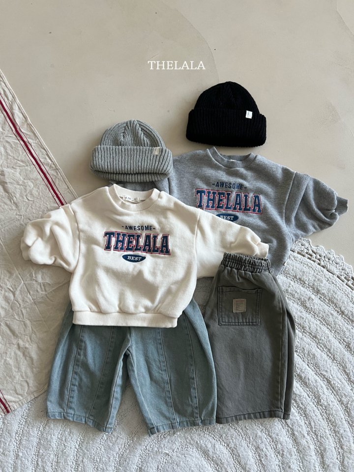 Lala - Korean Baby Fashion - #babywear - Curve Denim Pants - 4