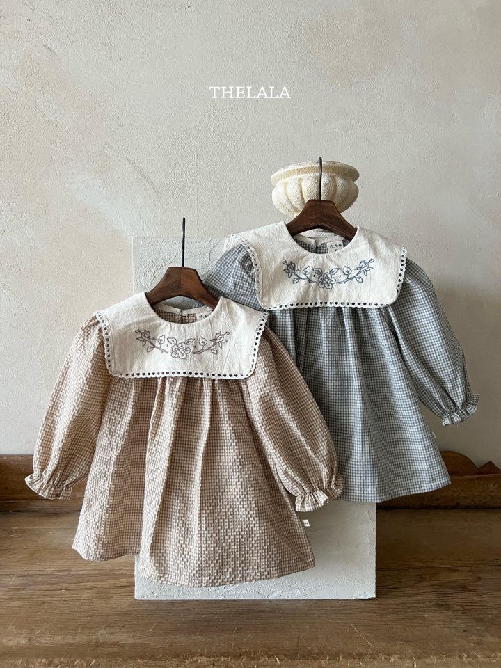Lala - Korean Baby Fashion - #onlinebabyboutique - Mugunghwa One-piece - 11