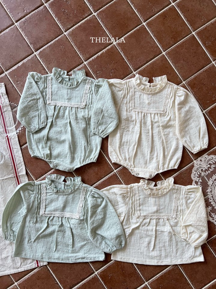 Lala - Korean Baby Fashion - #onlinebabyboutique - Hera Blouse - 3