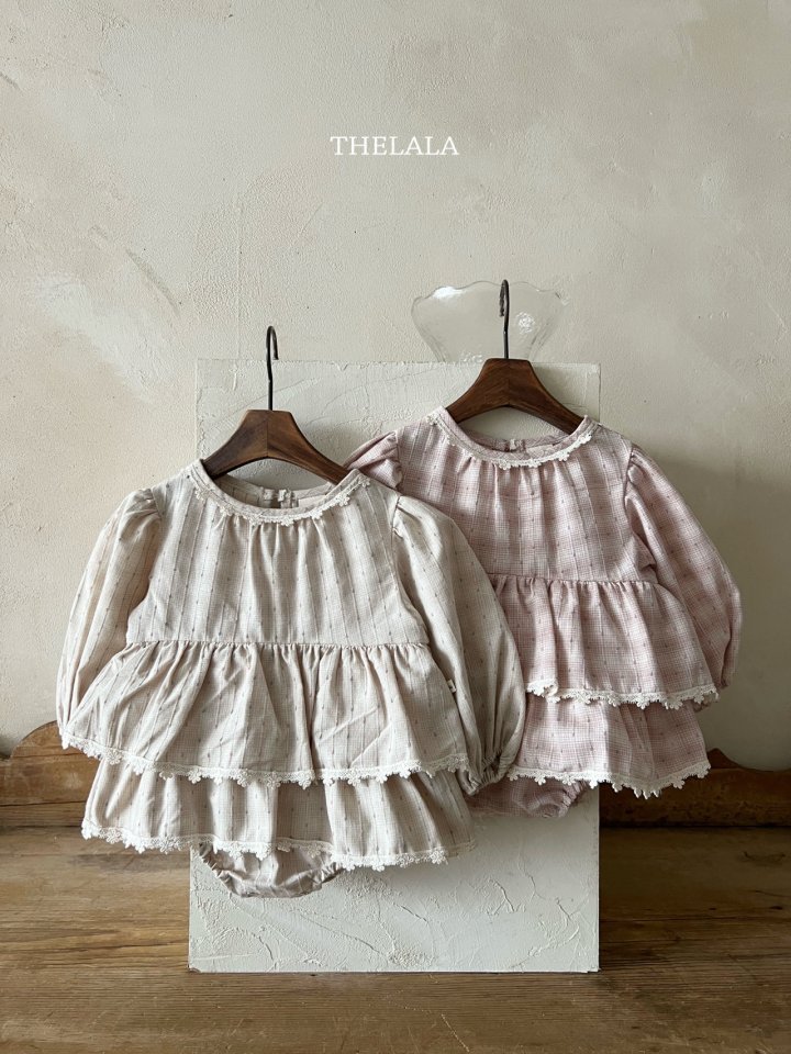 Lala - Korean Baby Fashion - #onlinebabyboutique - Jewel Bar Suit - 10