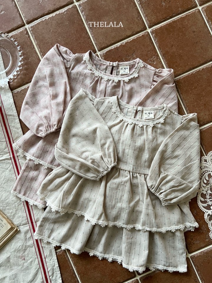 Lala - Korean Baby Fashion - #onlinebabyboutique - Jewel Bar One-piece - 9