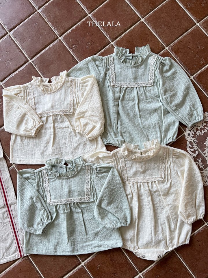Lala - Korean Baby Fashion - #onlinebabyboutique - Hera Blouse - 4
