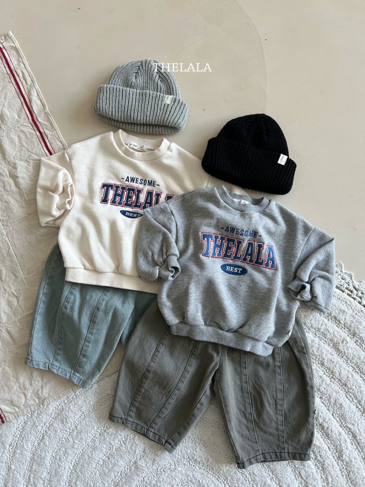 Lala - Korean Baby Fashion - #smilingbaby - Curve Denim Pants - 6