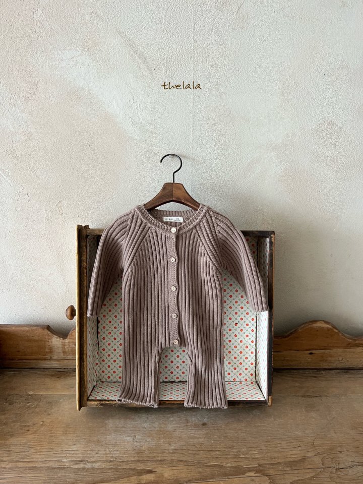 Lala - Korean Baby Fashion - #smilingbaby - Open Knit Suit - 10