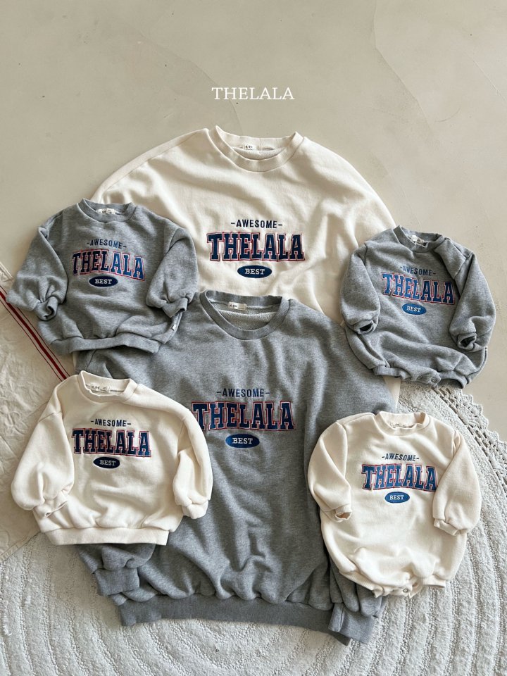 Lala - Korean Women Fashion - #momslook - Awesome Sweatshirt (Mom)