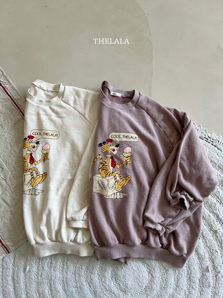 Lala - Korean Women Fashion - #momslook - Tiger Sweatshirt (Mom) - 12