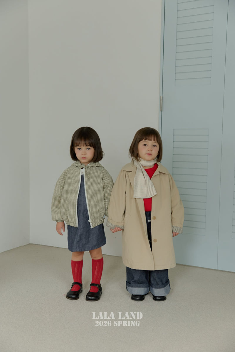 Lalaland - Korean Baby Fashion - #babyboutique - Bubble Check Jacket - 7