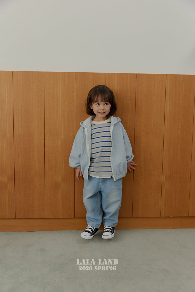 Lalaland - Korean Baby Fashion - #babyboutique - Lala Washed Denim Pants - 8