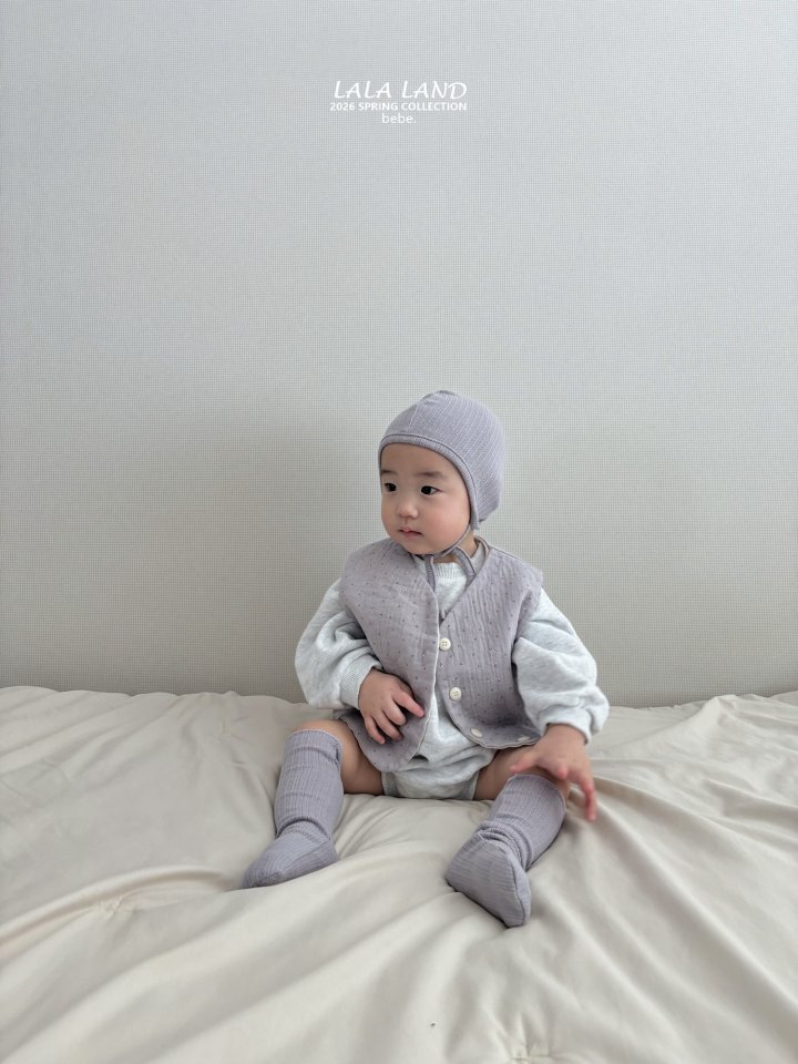 Lalaland - Korean Baby Fashion - #babyboutique - Bebe Bien Quilted Vest - 12