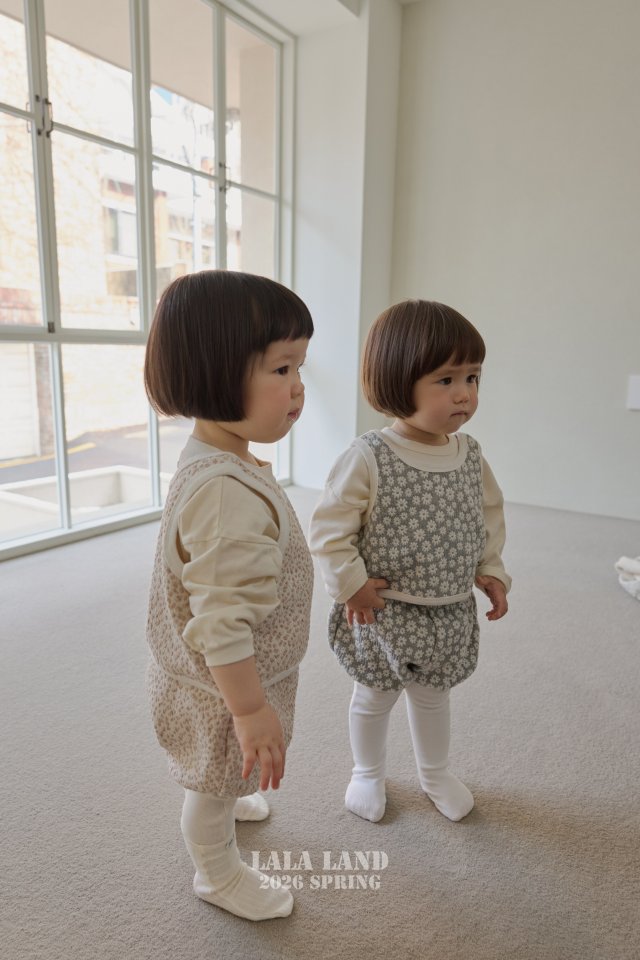 Lalaland - Korean Baby Fashion - #babyboutique - Bebe Jacquard Bloomers - 3