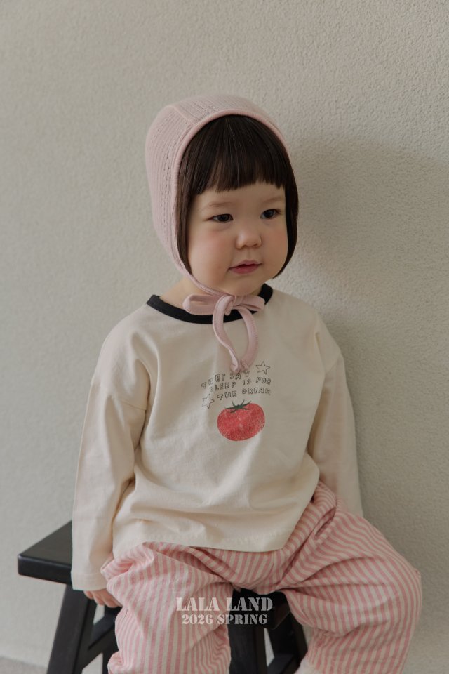 Lalaland - Korean Baby Fashion - #babyboutique - Bebe Tomato Tee - 7
