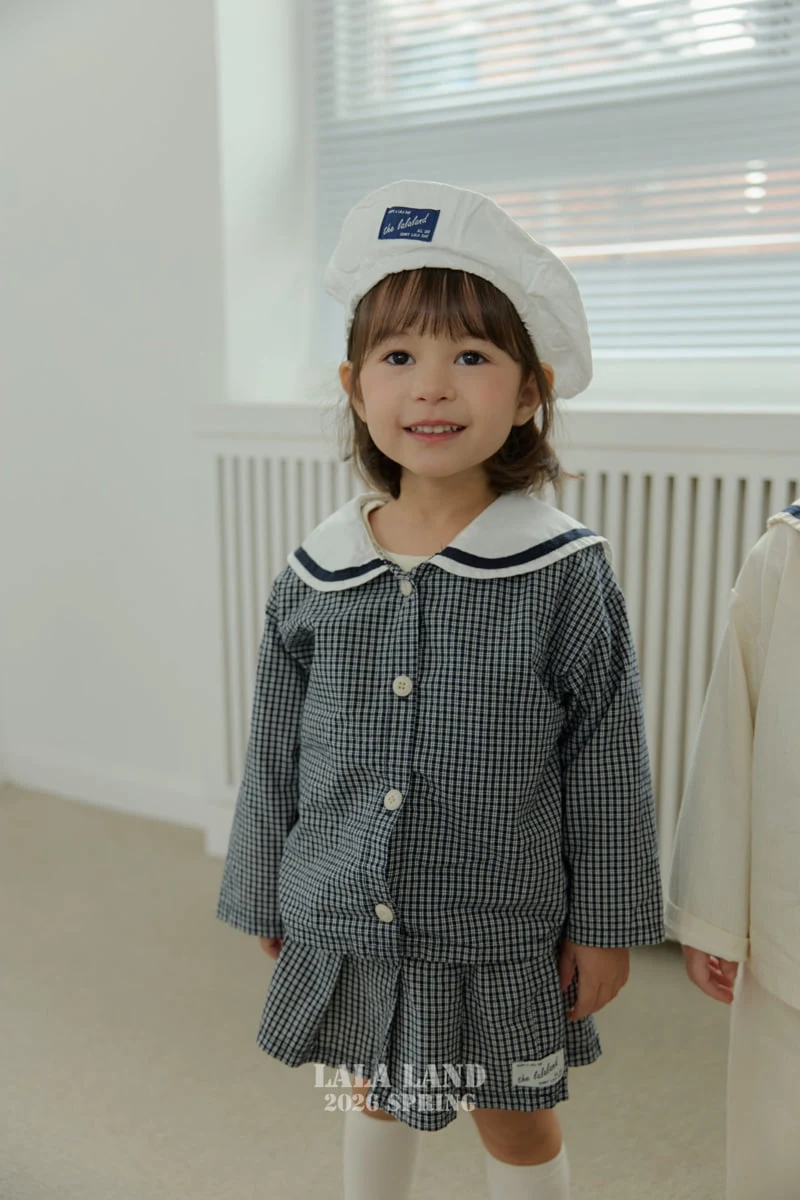 Lalaland - Korean Baby Fashion - #babyboutiqueclothing - Sailor Pleated Skirt - 6