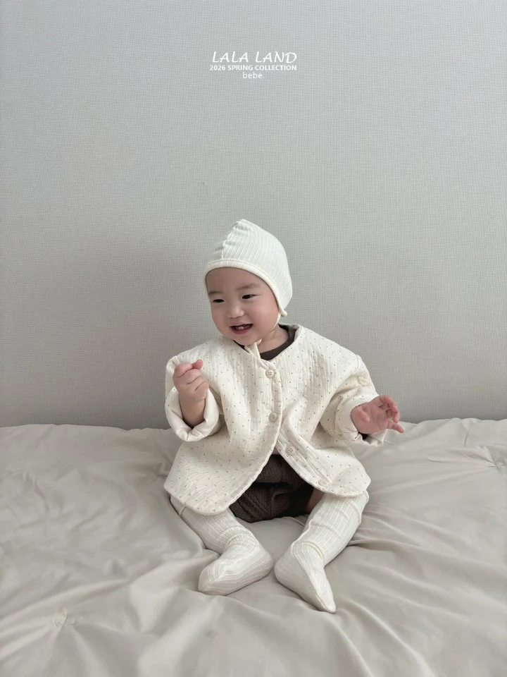 Lalaland - Korean Baby Fashion - #babyboutiqueclothing - Bebe Bien Quilted Jacket - 12