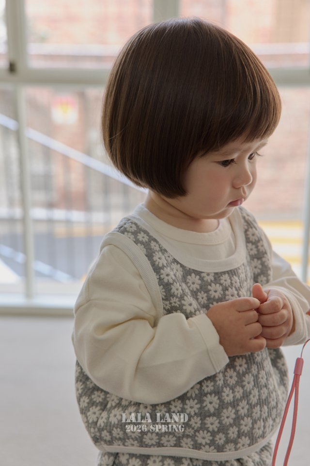 Lalaland - Korean Baby Fashion - #babyboutiqueclothing - Bebe Jacquard Vest - 5