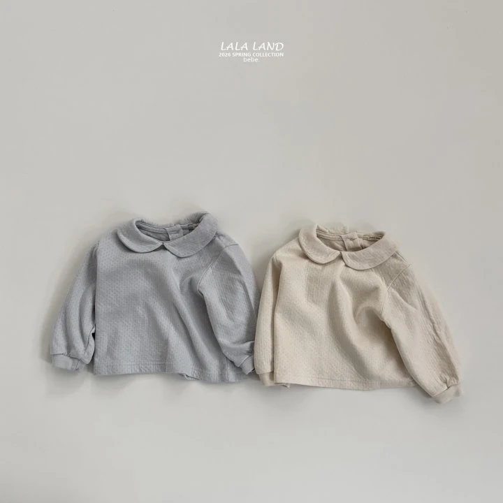Lalaland - Korean Baby Fashion - #babyboutiqueclothing - Bebe Organic Round Collar Tee