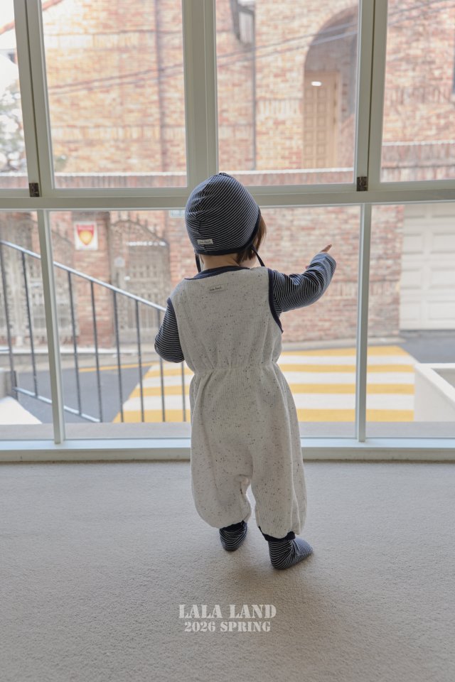 Lalaland - Korean Baby Fashion - #babyboutiqueclothing - Bebe Waffle Suit - 9