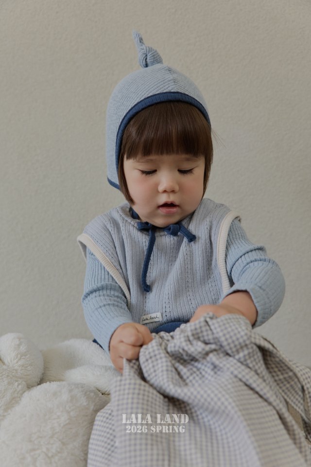Lalaland - Korean Baby Fashion - #babyboutiqueclothing - Bebe Modal Button Beanie - 6