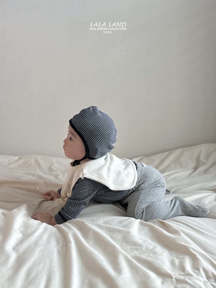 Lalaland - Korean Baby Fashion - #babyboutiqueclothing - Bebe Pin Stripe Tee - 12