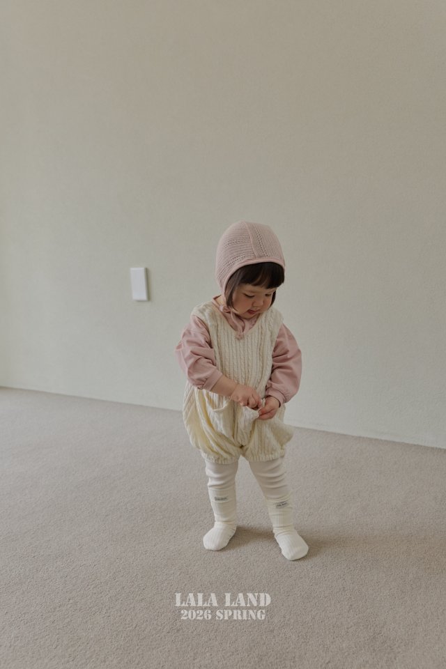 Lalaland - Korean Baby Fashion - #babyboutiqueclothing - Bebe Spring Ribbed Leggings - 6