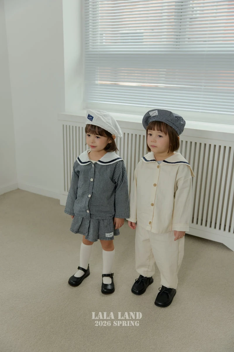 Lalaland - Korean Baby Fashion - #babyclothing - Sailor Pleated Skirt - 7