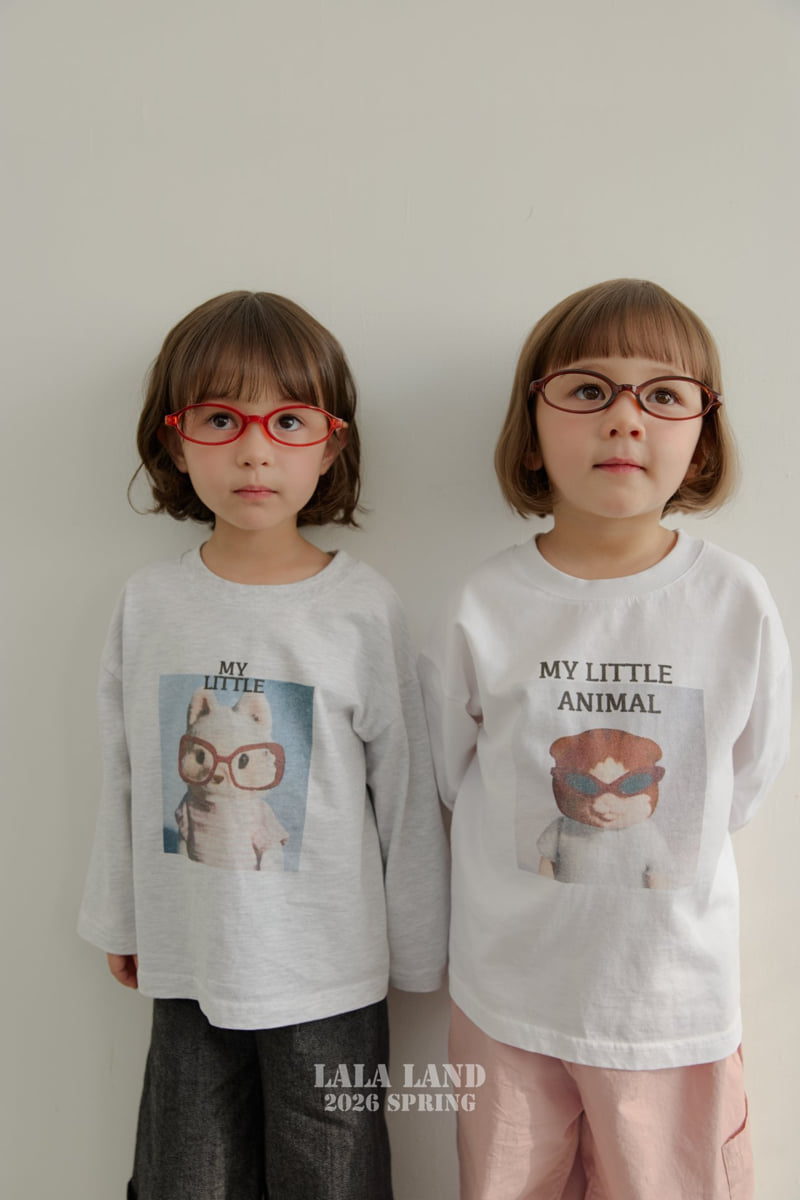 Lalaland - Korean Baby Fashion - #babyfashion - Animal Tee - 5