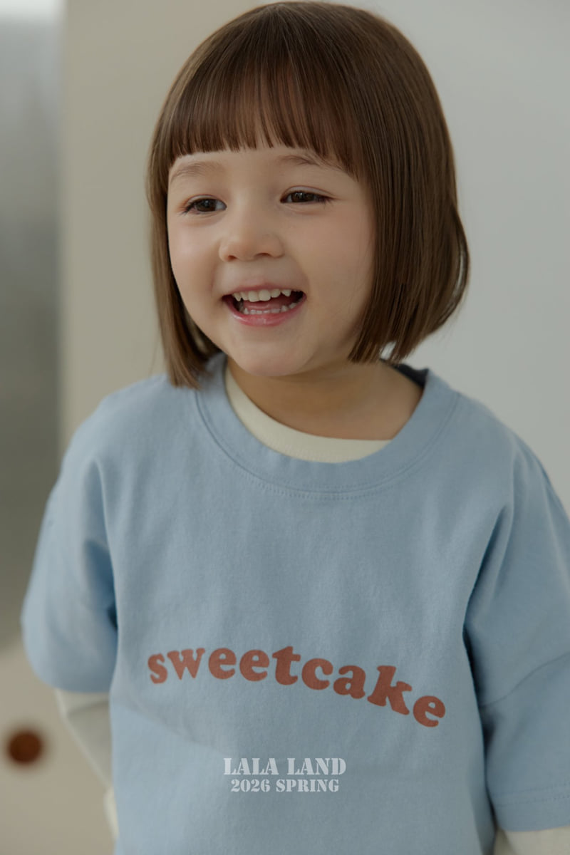 Lalaland - Korean Baby Fashion - #babyclothing - Sweet Cake Short Sleeve Tee - 4