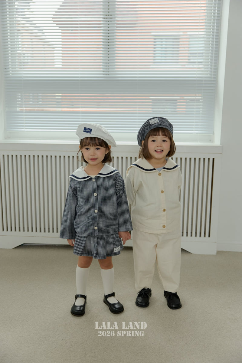 Lalaland - Korean Baby Fashion - #babyfashion - Sailor Pleated Skirt - 8