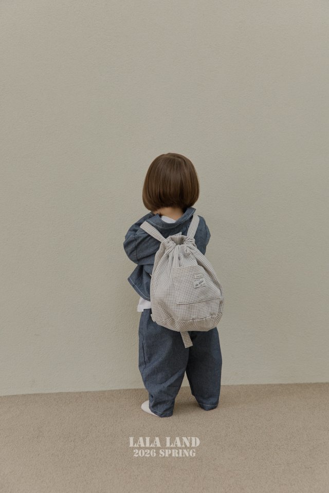 Lalaland - Korean Baby Fashion - #babyclothing - Bebe Denim Vintage Pants - 4