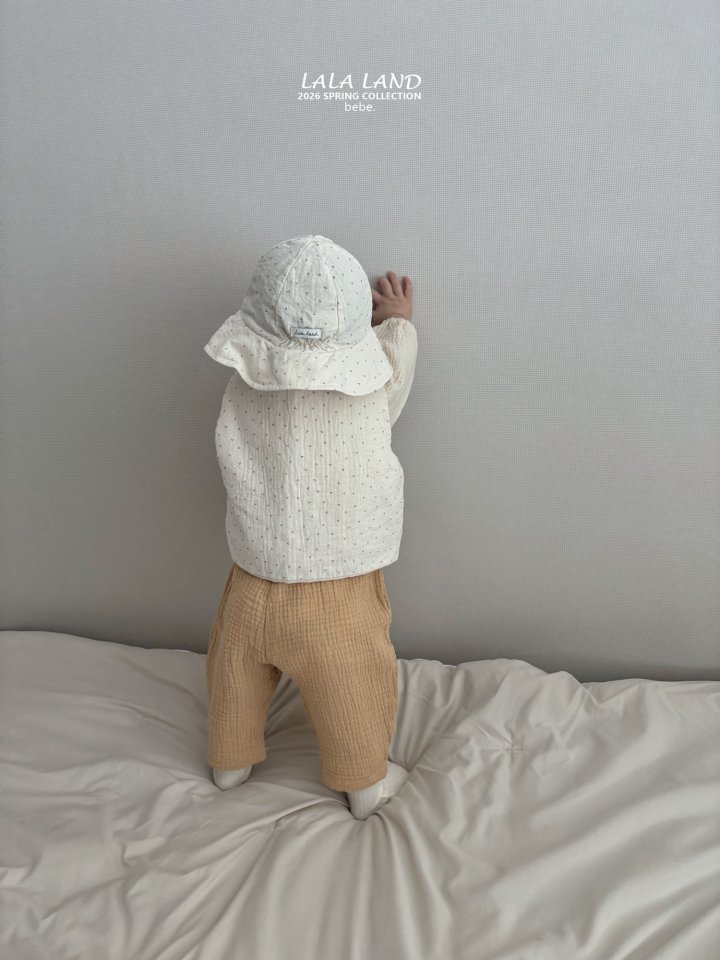 Lalaland - Korean Baby Fashion - #babyfashion - Bebe Natural Pants - 3