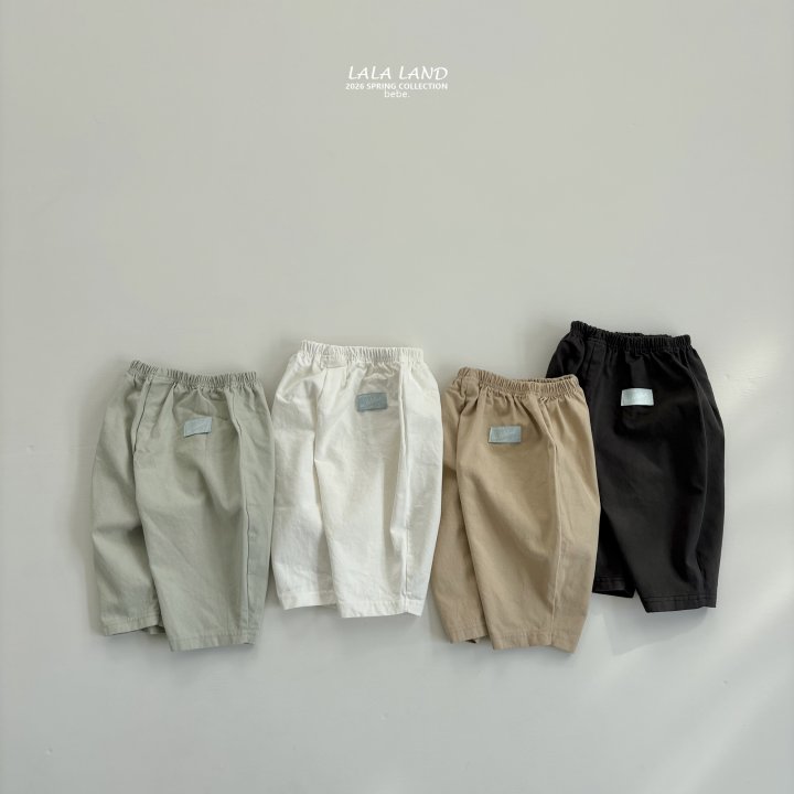 Lalaland - Korean Baby Fashion - #babyfashion - Bebe Twill Pants