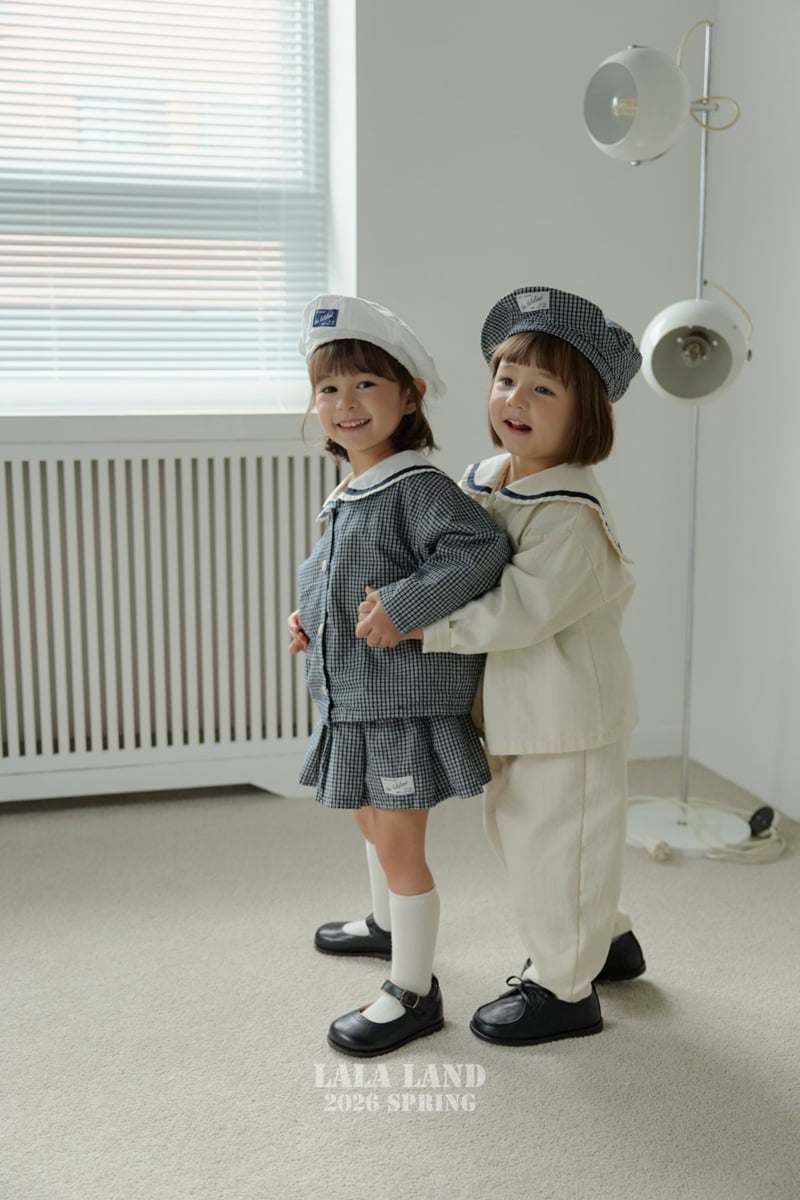 Lalaland - Korean Baby Fashion - #babyfever - Sailor Collar Shirt - 11