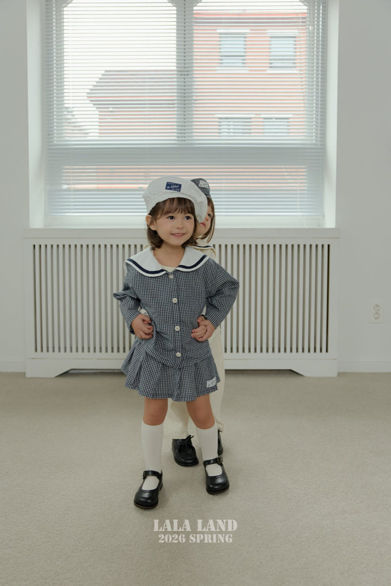 Lalaland - Korean Baby Fashion - #babyfever - Sailor Pleated Skirt - 9
