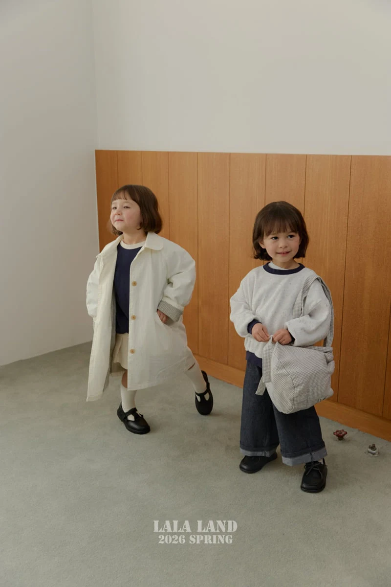 Lalaland - Korean Baby Fashion - #babyfever - Check Backpack - 9