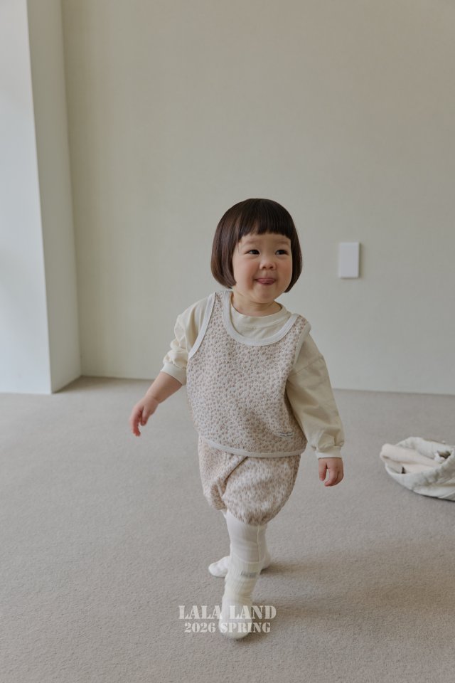 Lalaland - Korean Baby Fashion - #babyfever - Bebe Jacquard Vest - 8
