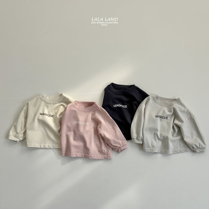 Lalaland - Korean Baby Fashion - #babyfever - Bebe Magic Ribbed Tee