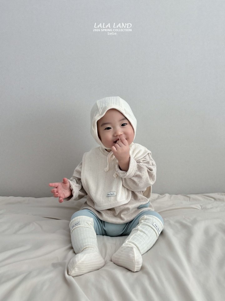 Lalaland - Korean Baby Fashion - #babyfever - Bebe Fries Ribbed Tee - 11