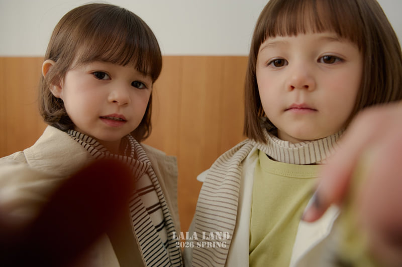Lalaland - Korean Baby Fashion - #babygirlfashion - Basic Ribbed Tee - 9