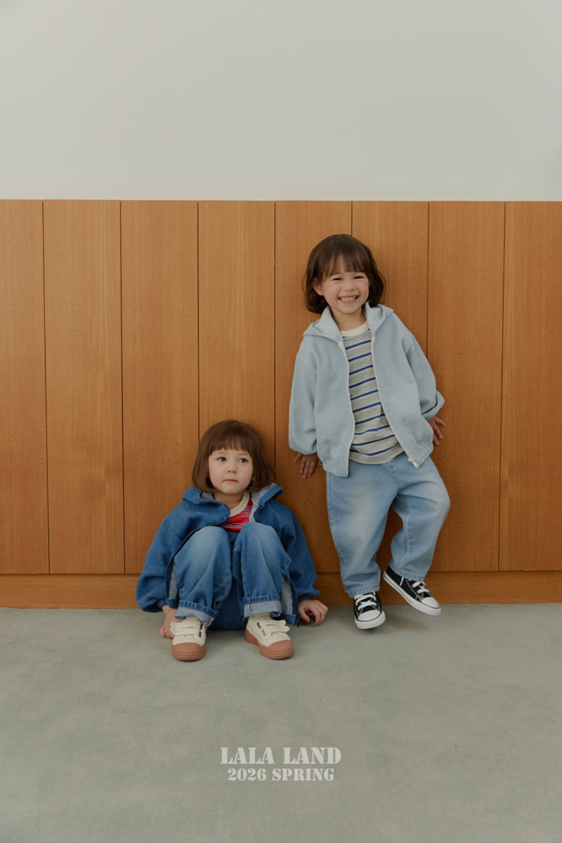 Lalaland - Korean Baby Fashion - #babygirlfashion - Denim Easy Jacket - 11