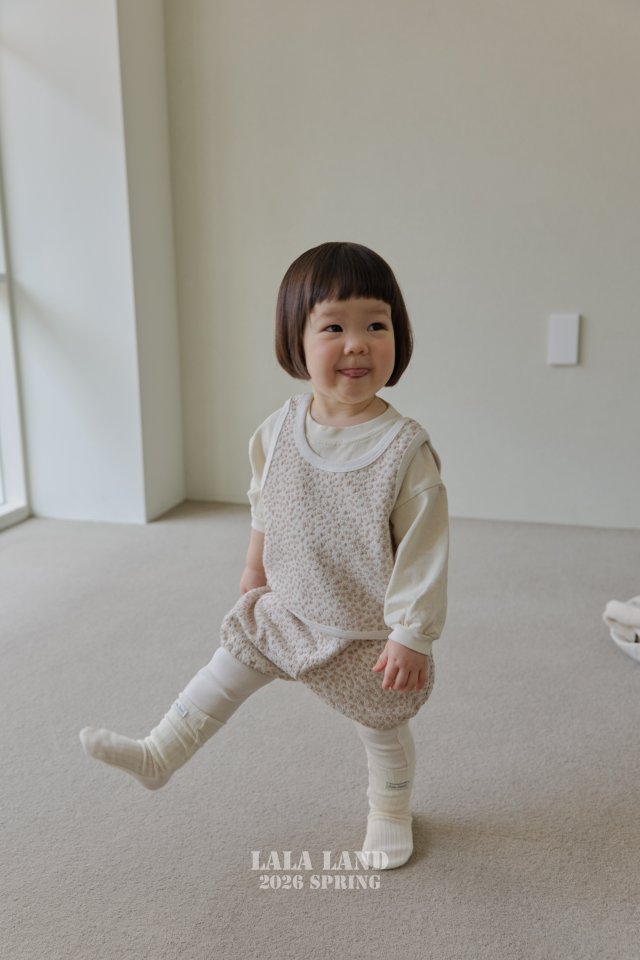 Lalaland - Korean Baby Fashion - #babygirlfashion - Bebe Jacquard Vest - 9