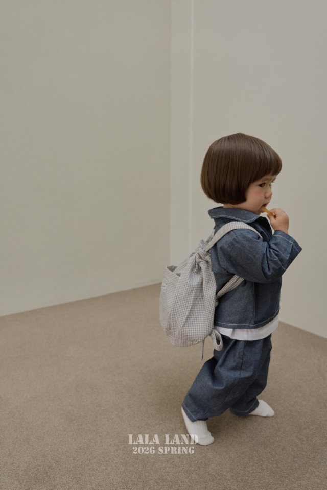 Lalaland - Korean Baby Fashion - #babygirlfashion - Bebe Denim Vintage Shirt - 7