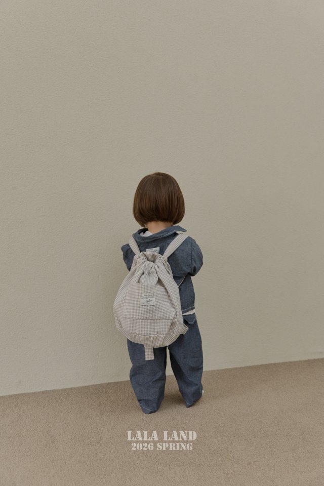 Lalaland - Korean Baby Fashion - #babygirlfashion - Bebe Denim Vintage Pants - 6