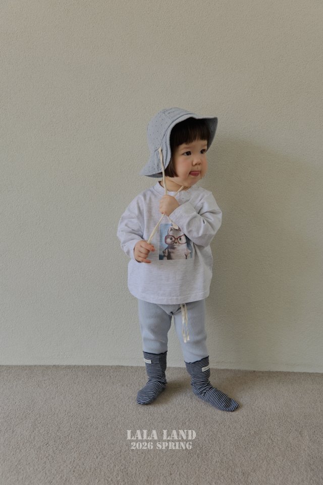 Lalaland - Korean Baby Fashion - #babygirlfashion - Bebe Chewy Ribbed Leggings - 7