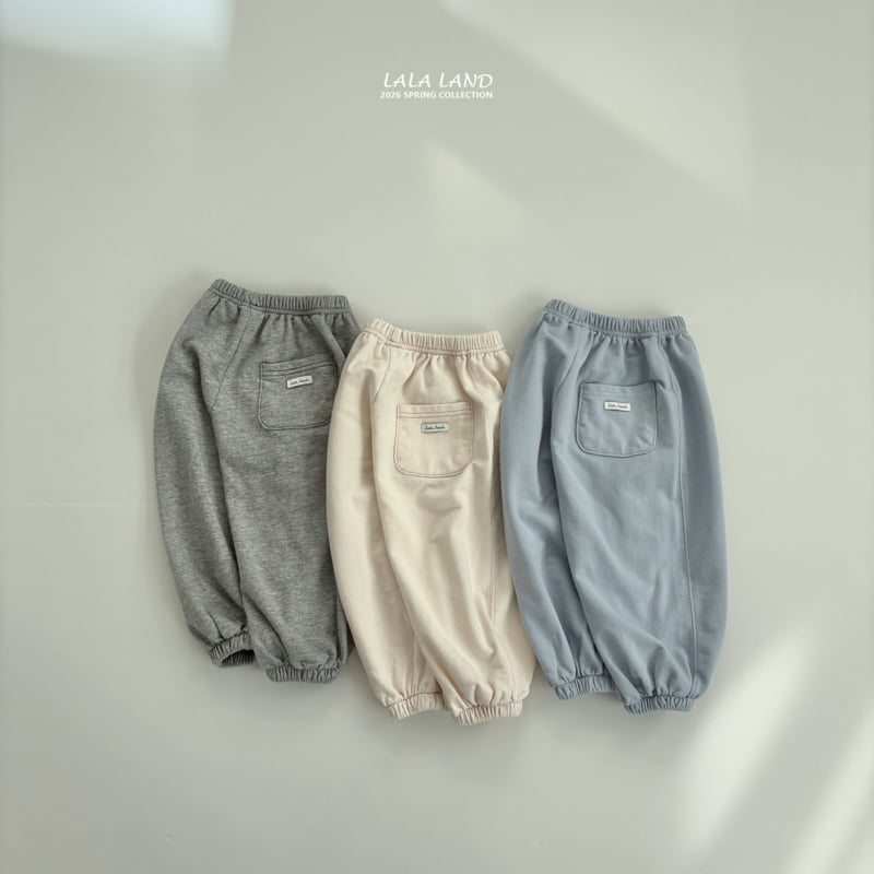 Lalaland - Korean Baby Fashion - #babylifestyle - Stitch Jogger Pants