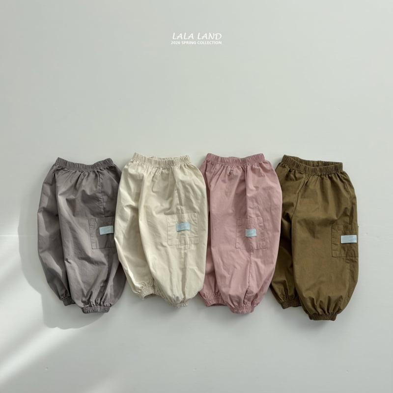 Lalaland - Korean Baby Fashion - #babylifestyle - Easy Cargo Jogger Pants